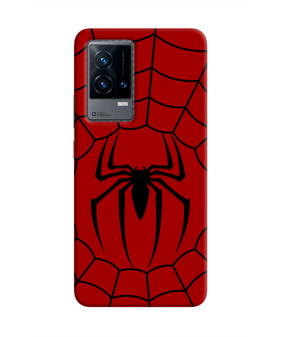 Spiderman Web iQOO 9 5G Real 4D Back Cover