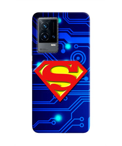 Superman Abstract iQOO 9 5G Real 4D Back Cover