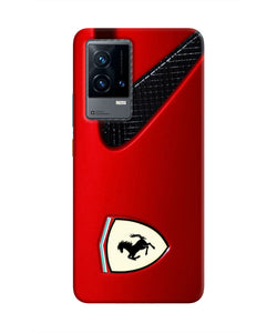 Ferrari Hood iQOO 9 5G Real 4D Back Cover