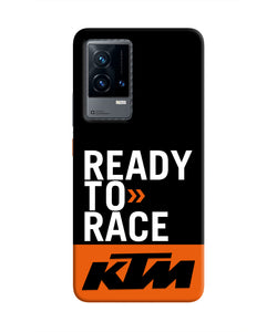 KTM Ready To Race iQOO 9 5G Real 4D Back Cover