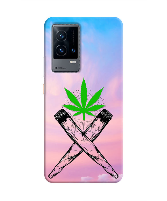 Weed Dreamy iQOO 9 5G Real 4D Back Cover