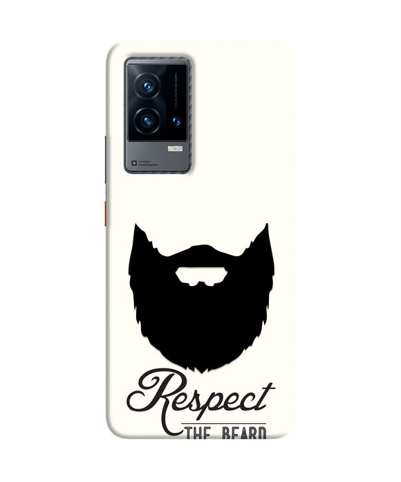 Respect the Beard iQOO 9 5G Real 4D Back Cover