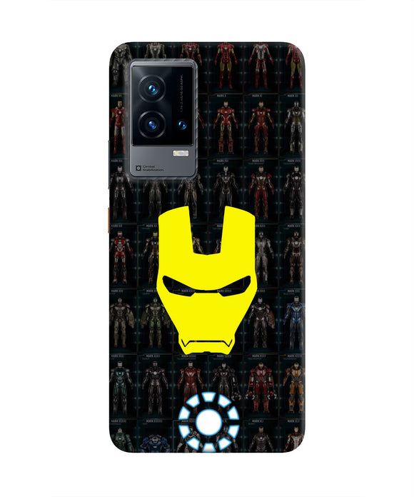 Iron Man Suit iQOO 9 5G Real 4D Back Cover