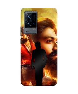 Rocky Bhai Walk iQOO 9 5G Real 4D Back Cover