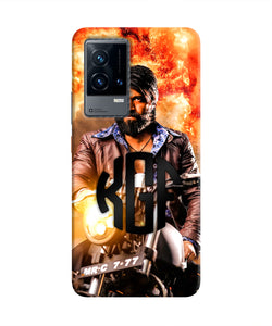 Rocky Bhai on Bike iQOO 9 5G Real 4D Back Cover