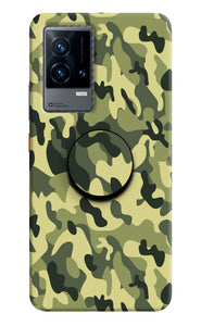 Camouflage iQOO 9 5G Pop Case