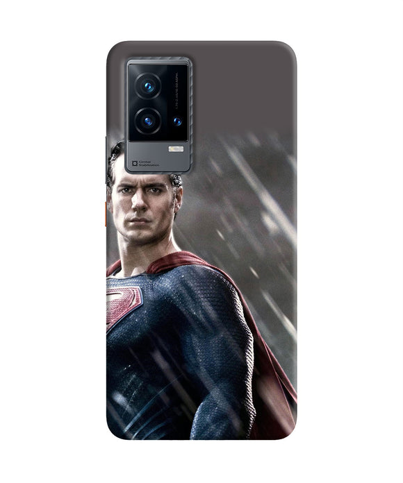 Superman man of steel iQOO 9 5G Back Cover