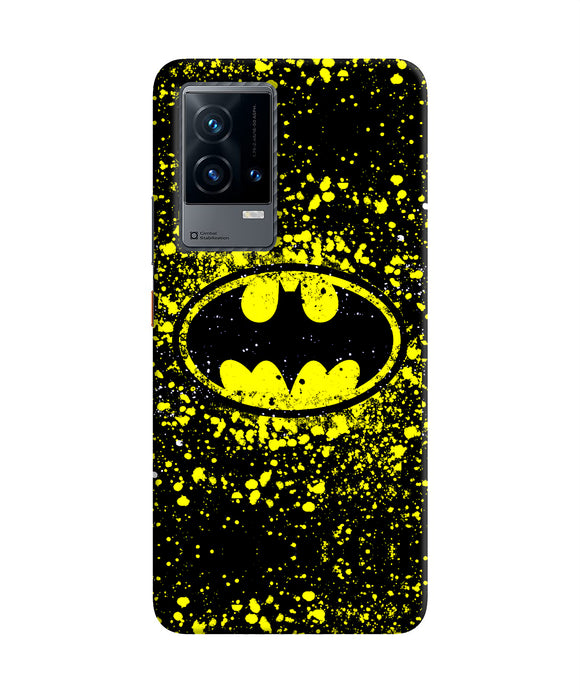 Batman last knight print yellow iQOO 9 5G Back Cover