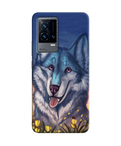 Cute wolf iQOO 9 5G Back Cover