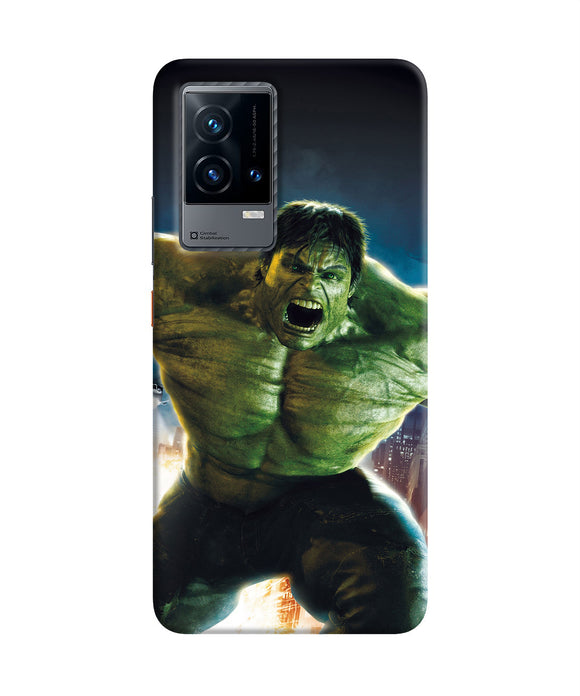 Hulk super hero iQOO 9 5G Back Cover