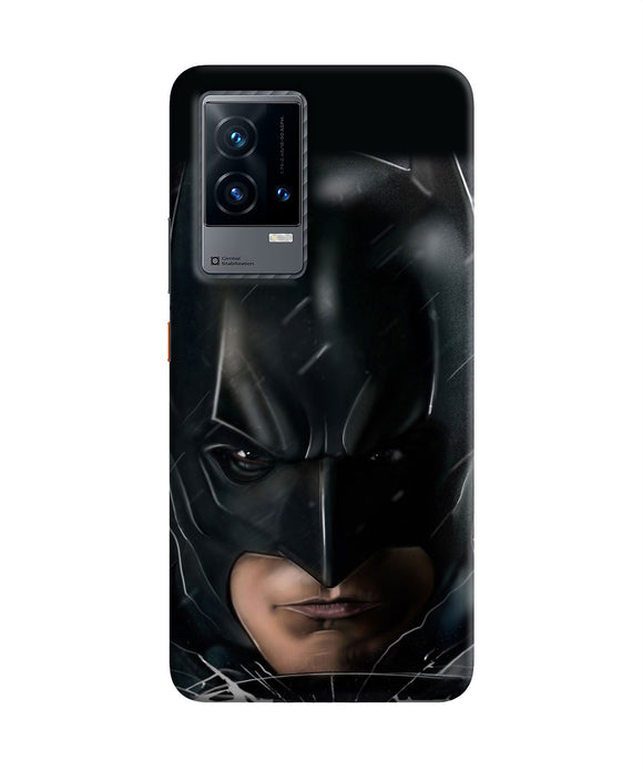 Batman black mask iQOO 9 5G Back Cover