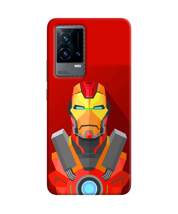 Ironman print iQOO 9 5G Back Cover