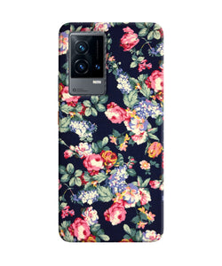 Natural flower print iQOO 9 5G Back Cover