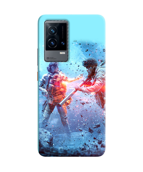 Pubg water fight iQOO 9 5G Back Cover