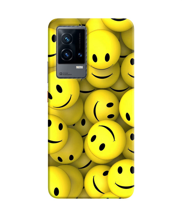 Smiley balls iQOO 9 5G Back Cover