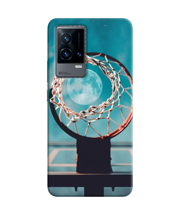 Basket ball moon iQOO 9 5G Back Cover