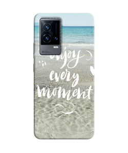 Enjoy every moment sea iQOO 9 5G Back Cover