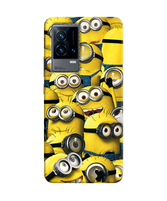 Minions crowd iQOO 9 5G Back Cover