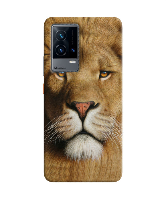 Nature lion poster iQOO 9 5G Back Cover