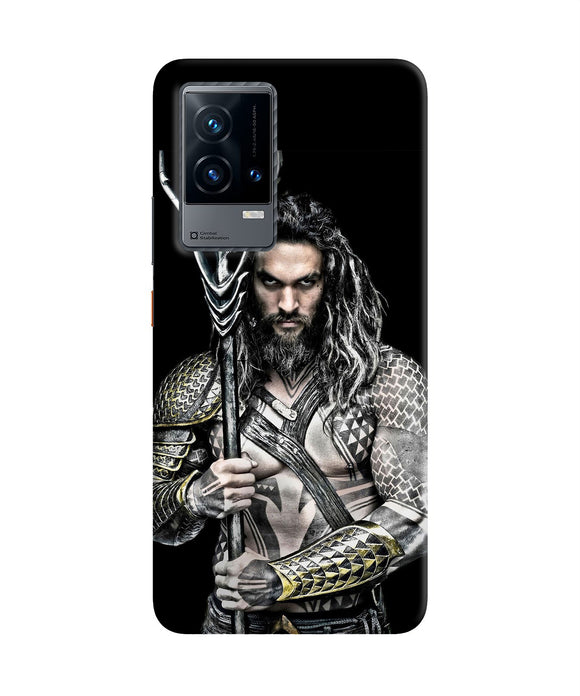 Aquaman trident black iQOO 9 5G Back Cover