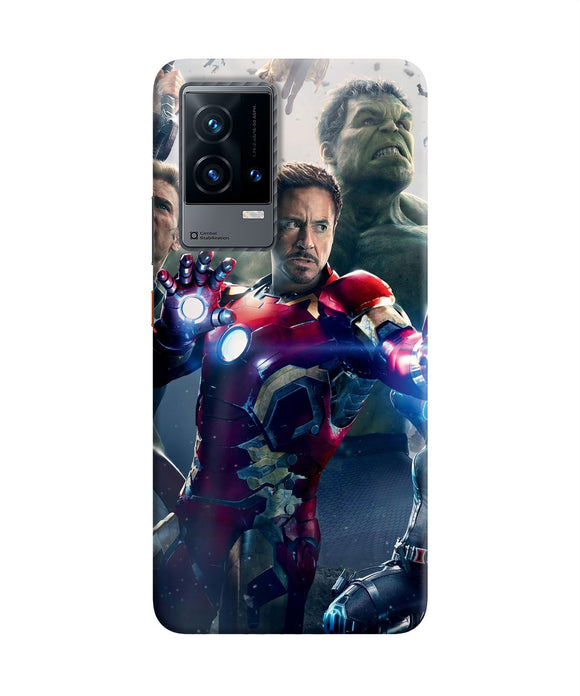 Avengers space poster iQOO 9 5G Back Cover