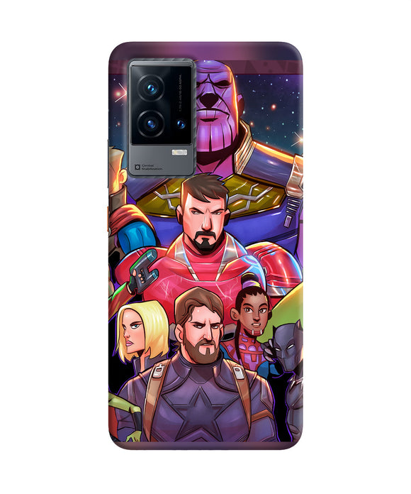 Avengers animate iQOO 9 5G Back Cover