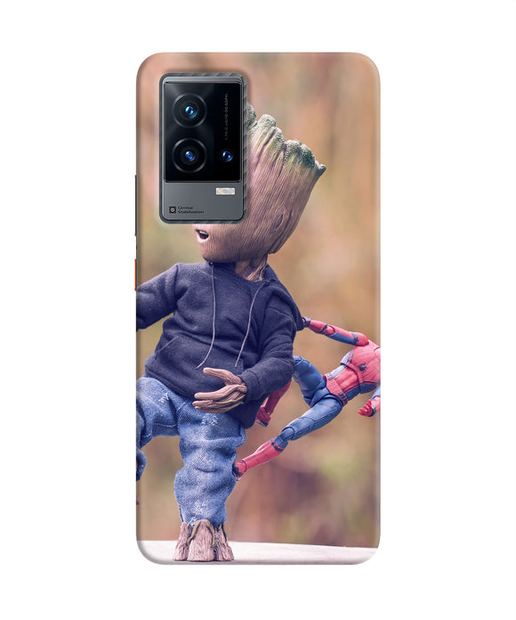 Groot fashion iQOO 9 5G Back Cover