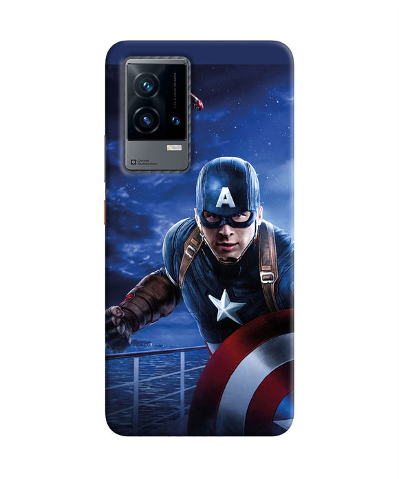 Captain with ironman iQOO 9 5G Back Cover