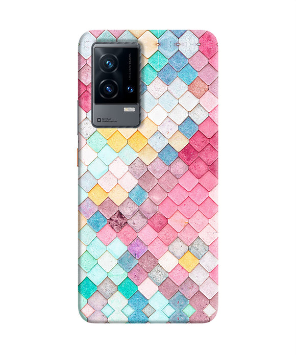 Colorful fish skin iQOO 9 5G Back Cover