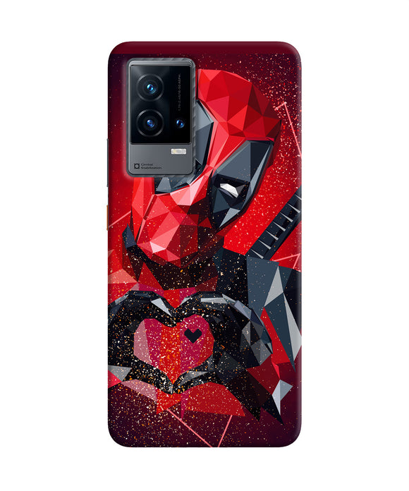 Deadpool love iQOO 9 5G Back Cover