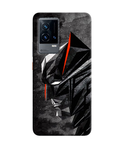 Batman black side face iQOO 9 5G Back Cover