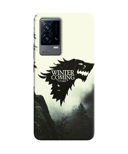 Winter coming stark iQOO 9 5G Back Cover