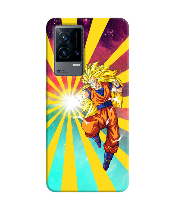 Goku super saiyan iQOO 9 5G Back Cover