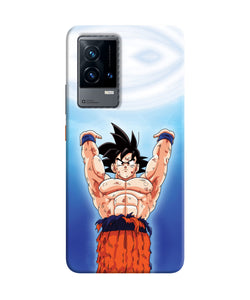 Goku super saiyan power iQOO 9 5G Back Cover