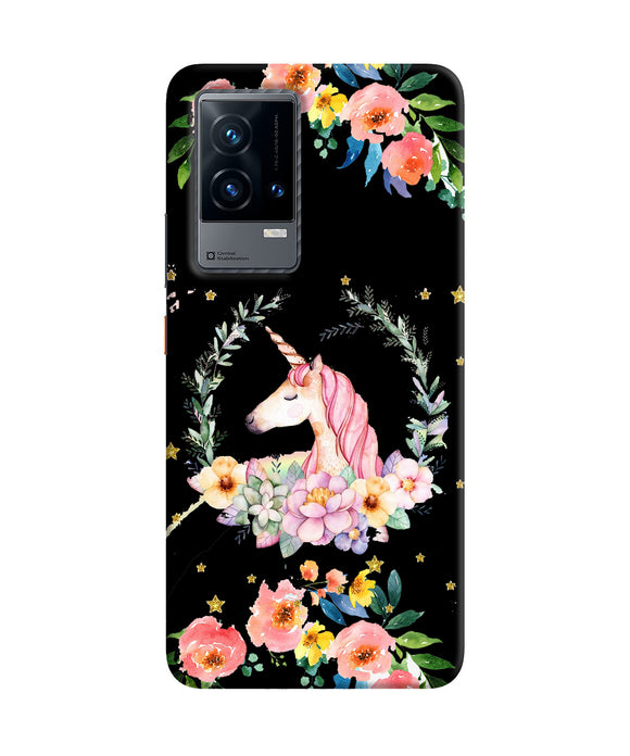 Unicorn flower iQOO 9 5G Back Cover