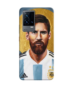 Messi face iQOO 9 5G Back Cover