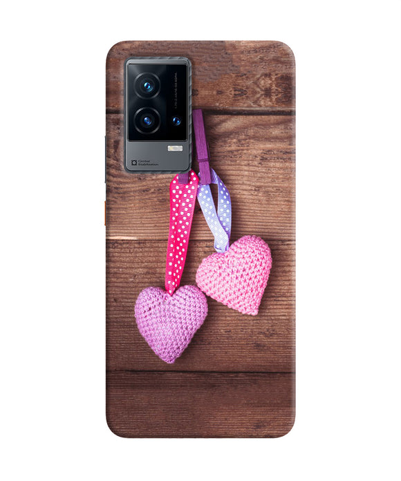 Two gift hearts iQOO 9 5G Back Cover