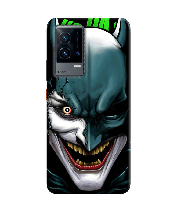 Batman joker smile iQOO 9 5G Back Cover