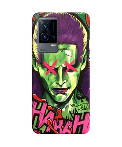 Damaged joker anim iQOO 9 5G Back Cover