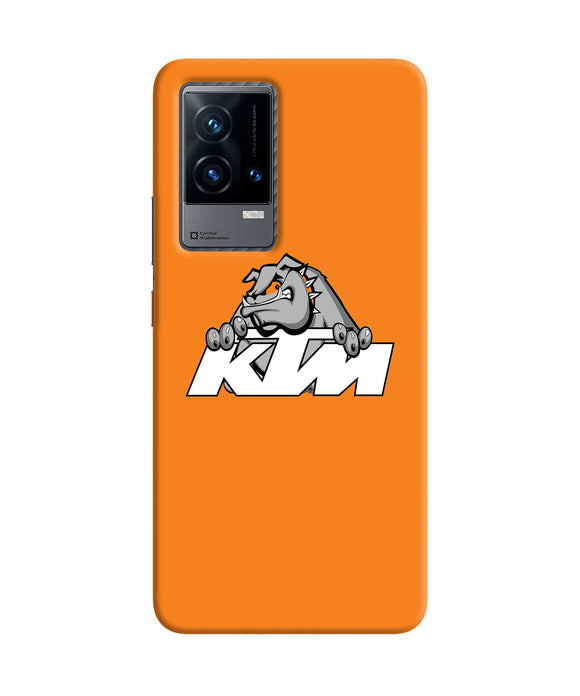 KTM dog logo iQOO 9 5G Back Cover