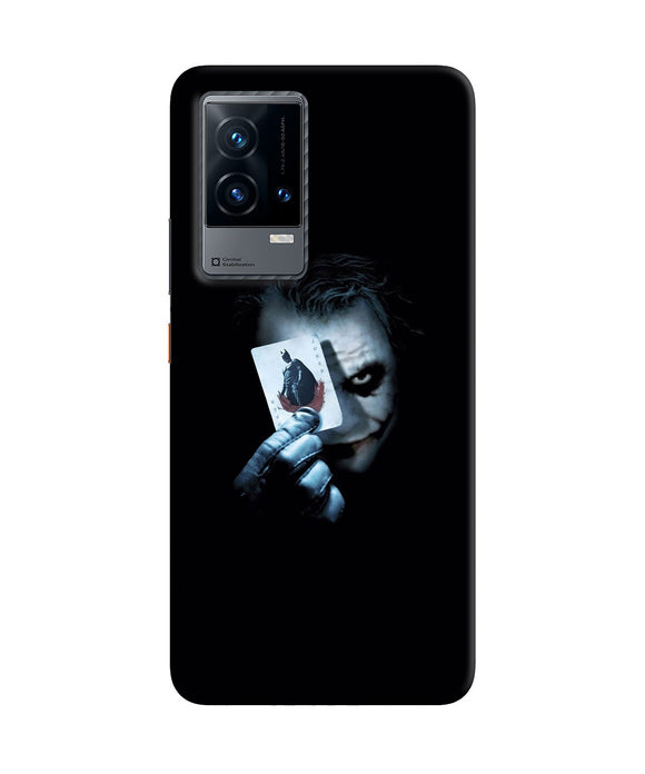 Joker dark knight card iQOO 9 5G Back Cover