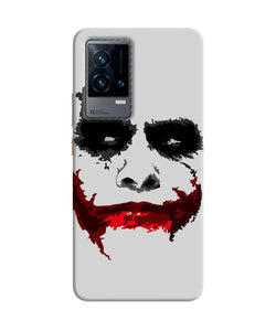 Joker dark knight red smile iQOO 9 5G Back Cover