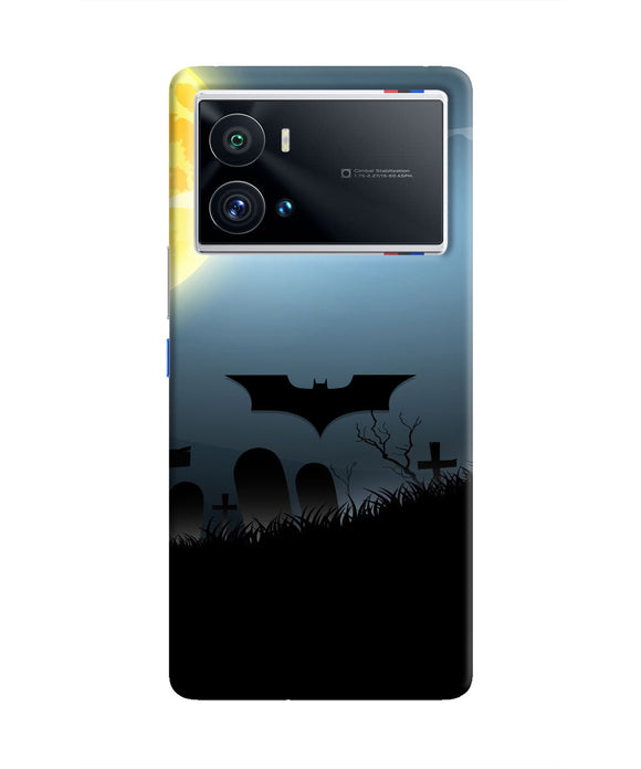 Batman Scary cemetry iQOO 9 Pro 5G Real 4D Back Cover