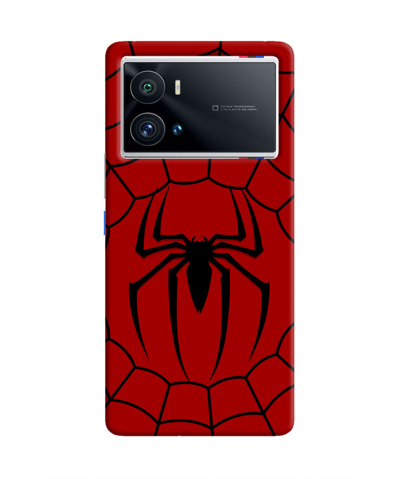 Spiderman Web iQOO 9 Pro 5G Real 4D Back Cover