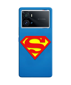 Superman Blue iQOO 9 Pro 5G Real 4D Back Cover