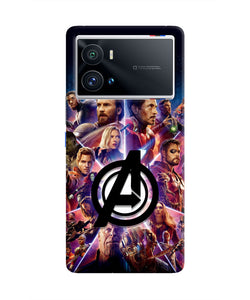 Avengers Superheroes iQOO 9 Pro 5G Real 4D Back Cover