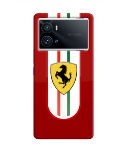 Ferrari Art iQOO 9 Pro 5G Real 4D Back Cover