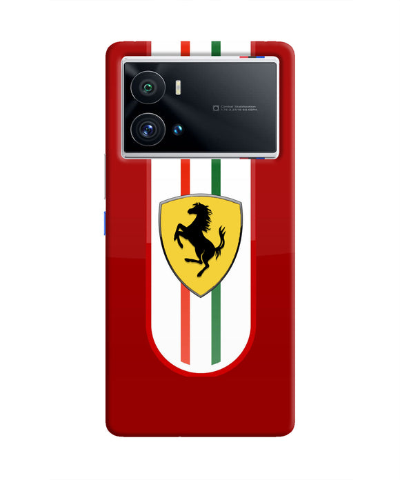 Ferrari Art iQOO 9 Pro 5G Real 4D Back Cover