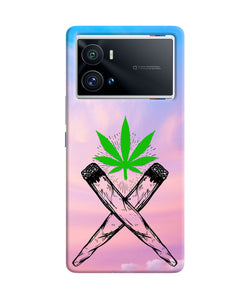 Weed Dreamy iQOO 9 Pro 5G Real 4D Back Cover