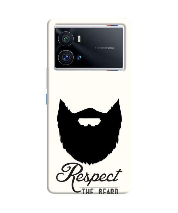 Respect the Beard iQOO 9 Pro 5G Real 4D Back Cover